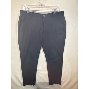 Foot Joy Mens Navy Blue Slim-Fit Trousers 34x30